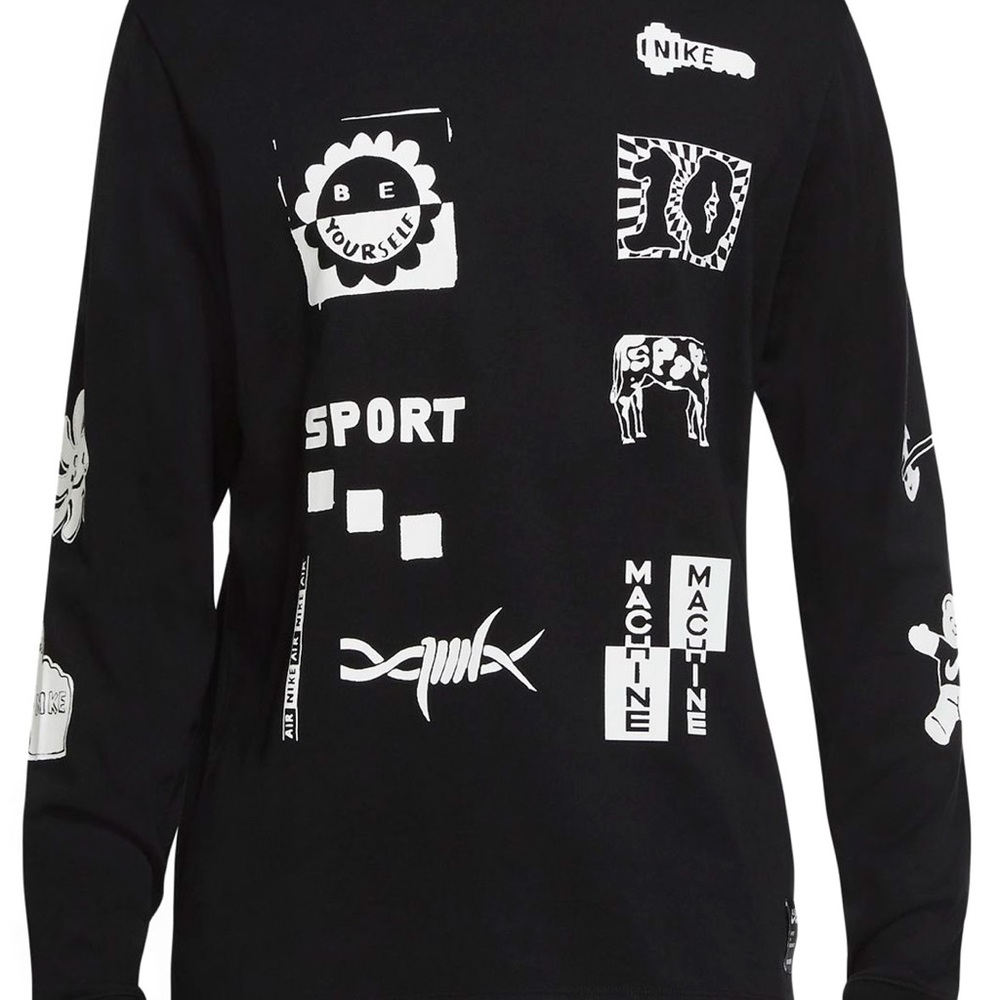 Nike Air Black Long Sleeve Tee